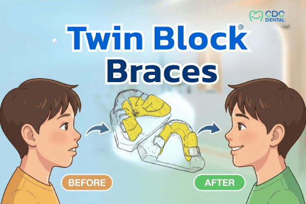 Treating buck teeth in children